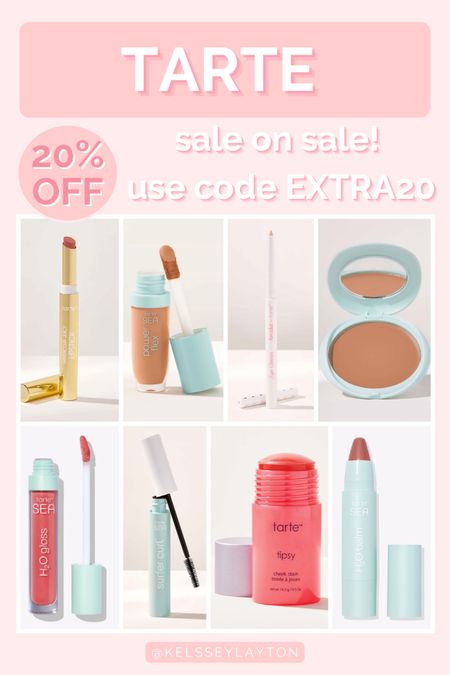 Tarte makeup sale on sale! Take an extra 20% off sale making many items a total of 70% off! 

#LTKunder50 #LTKbeauty #LTKsalealert