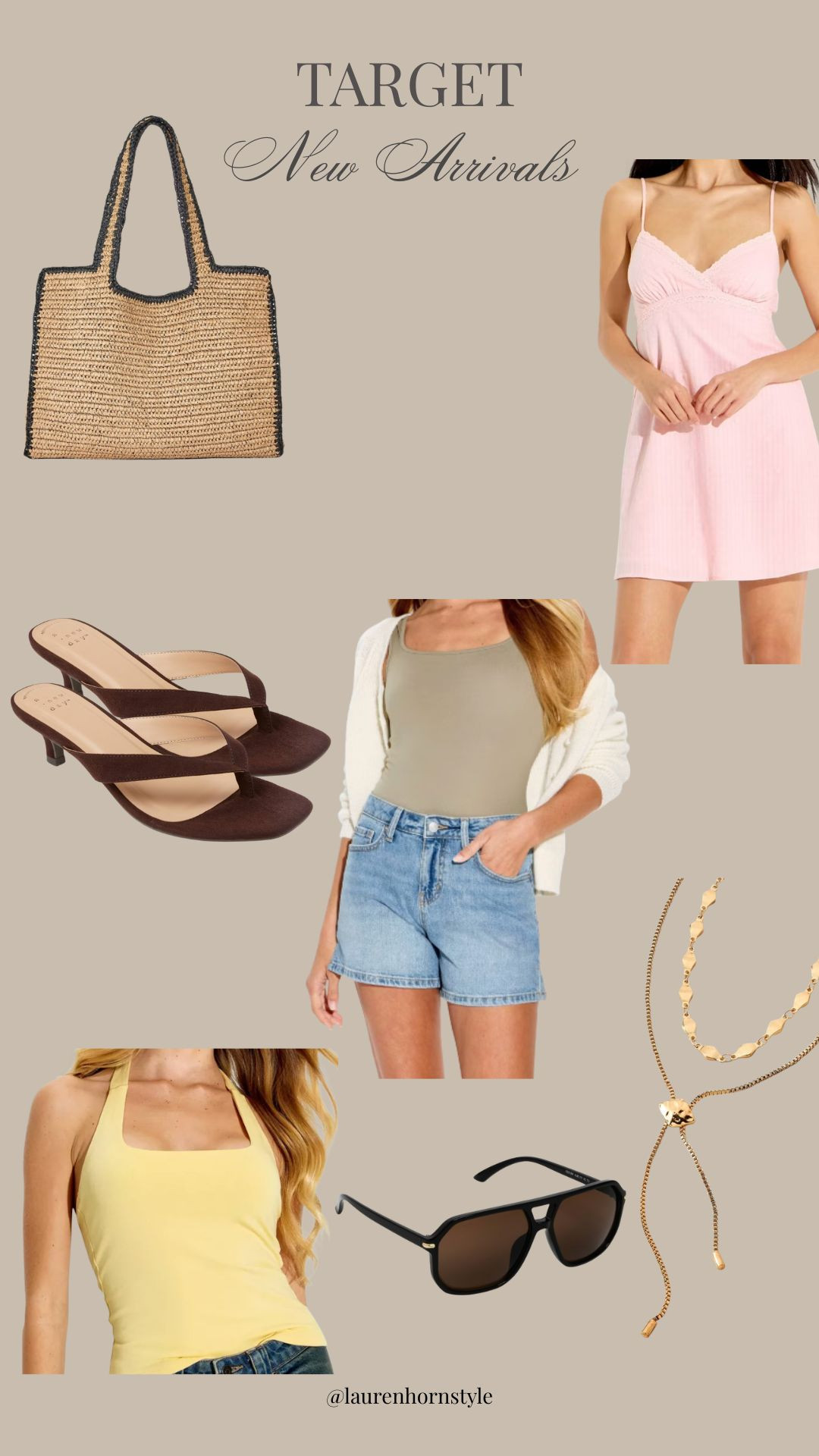 Target new arrivals

Spring dress, butter yellow top, denim shorts, sandals, western jewelry, sunglasses 

 #LTKFestival #LTKootd #LTKSeasonal