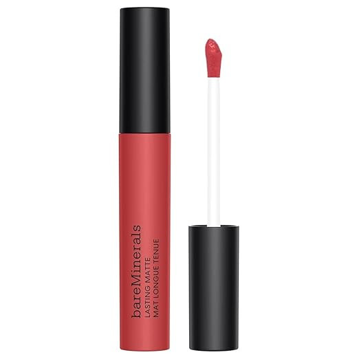 bareMinerals Mineralist Lasting Matte Liquid Lipstick for Women, Velvet Matte Finish, All-Day Wea... | Amazon (US)