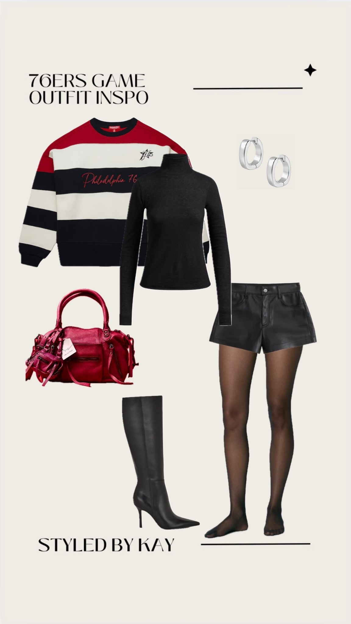 stylish & chic 76ers game outfit idea

#LTKootd #LTKSeasonal #LTKgrwm