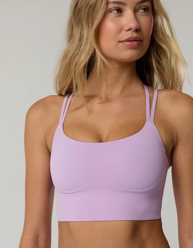 OFFLINE By Aerie Real Me XTRA Hold Up! Strappy Sports Bra | Aerie