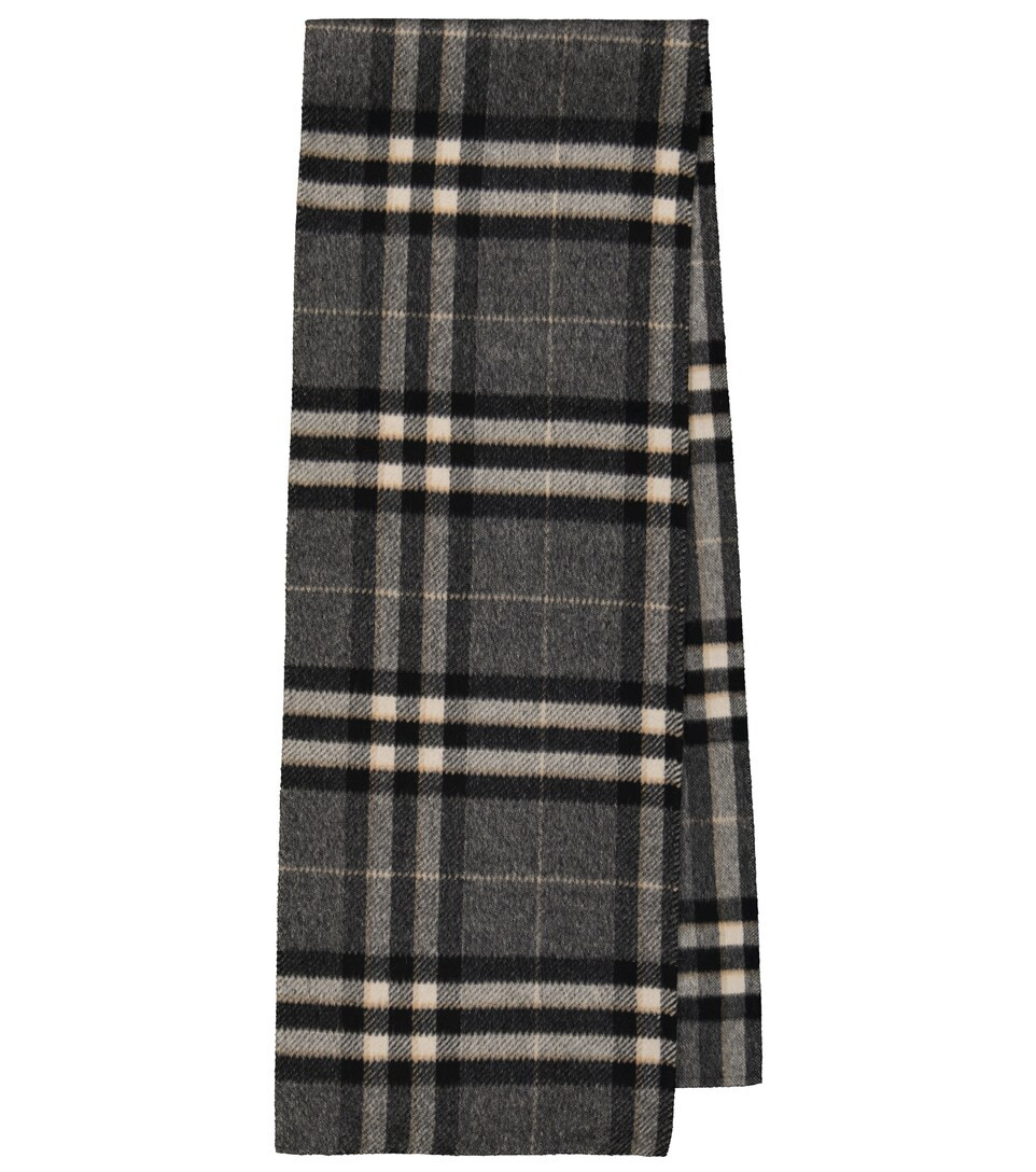 Checked wool scarf | Mytheresa (UK)