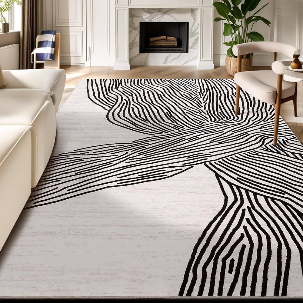 YIHOUSE Area Rugs 8x10 for Living Room Carpet Machine Washable Rugs Modern Neutral Rug for Bedroo... | Amazon (CA)