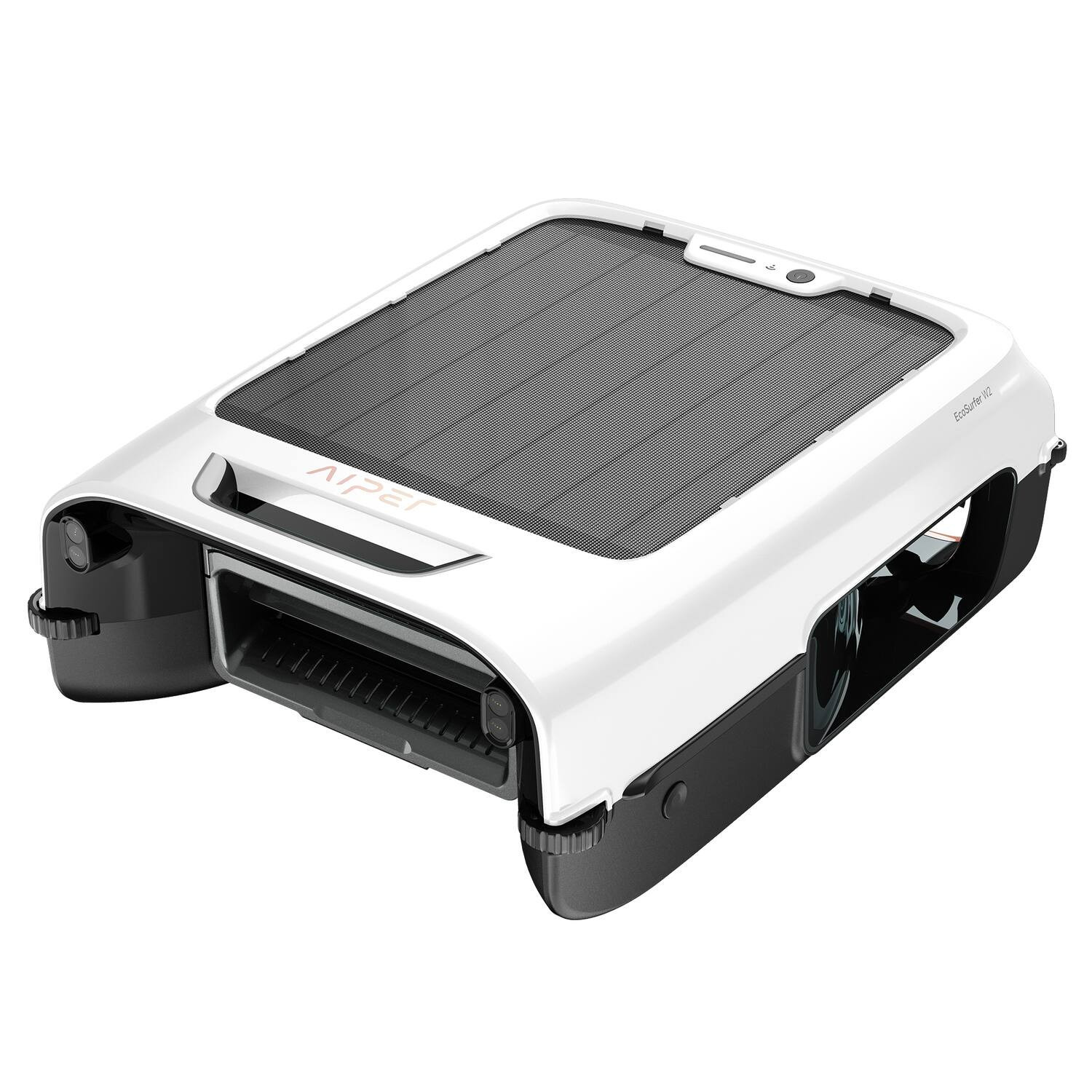 Aiper - EcoSurfer M2 Pool Skimmer, Solar Power Energy - White | Best Buy U.S.