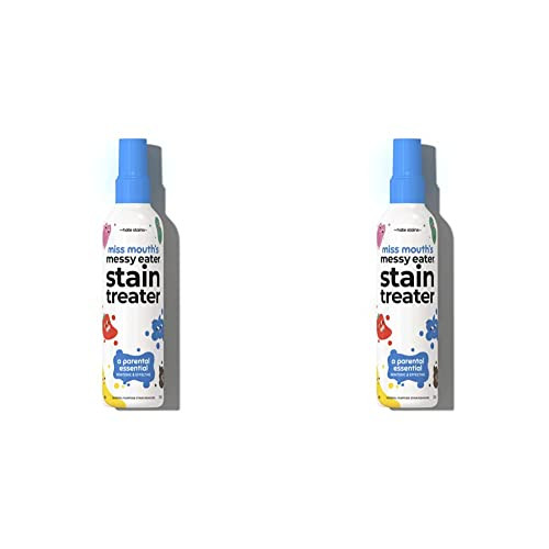 Miss Mouth's HATE STAINS CO Stain Remover for Clothes - 4oz Newborn & Baby Essentials Messy Eater Stain Treater Spray - No Dry Cleaning Food, Grease, Coffee Off Laundry, Underwear, Fabric (Pack of 2) | Amazon (US)