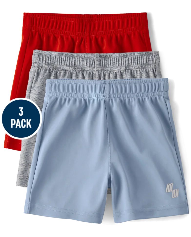 Baby And Toddler Boys Basketball Shorts 3-Pack - multi clr | The Children's Place
