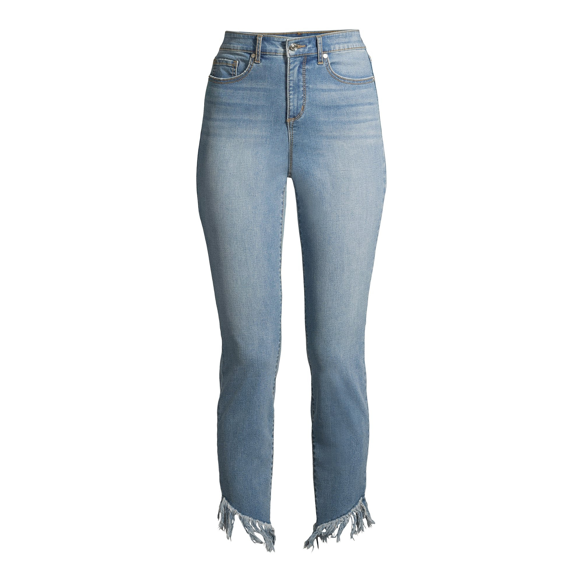 Sofia Jeans by Sofia Vergara Women’s Skinny Shark Bite Hem Jeans | Walmart (US)