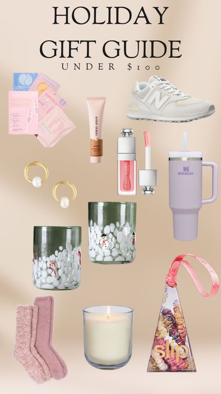 Indulge in the season's best without breaking the bank! 🎁✨ Discover gifts under $100 from Nordstrom, Anthropologie, Madewell, and Stanley. Dive into glamorous makeup, festive drinks, and chic cups perfect for toasting. Treat them to trendy hair accessories, aromatic candles, cozy socks, the iconic Stanley cup, and stylish New Balance shoes.

Gift guide / shopping under 100 / festive finds / holiday essentials 🛍️🎄

#giftsforher #beauty #LTKgiftspo

#LTKGiftGuide #LTKfindsunder100 #LTKHoliday
