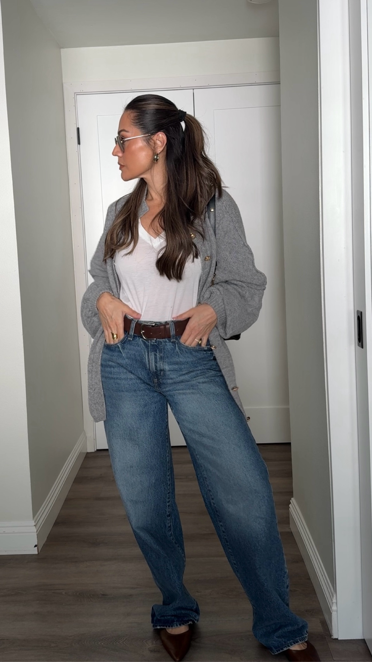 Casual outfit styling my fav @zara sling back flats.  Ordered my usual size 39 (US8)
I’m 5’4”/130

#LTKOver40 #LTKStyleTip #LTKMostLoved