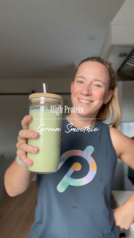 High protein green smoothie 🥬🍌

Protein comes from vanilla whey protein, cottage cheese (of course!), whole milk, and oats. Fiber from bananas + spinach. Cinnamon brings the spice. 

Loose recipe::
‣1/2 cup ice
‣1 cup milk
‣1/4 cup cottage cheese
‣1 scoop vanilla protein
‣1 banana
‣1/4 cup oats
‣1/3 cup baby spinach
‣1/4 tsp cinnamon

#eatrealfood #eathealthy #RDeats #dietitianeats #simpleingredients  #greensmoothie #smoothies #cottagecheese #oats

#LTKfitness #LTKSeasonal #LTKhome