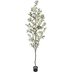 Nearly Natural 82” Olive Artificial Silk Trees Green | Amazon (US)