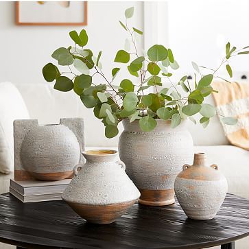 Rustic Ceramic Vases | West Elm (US)