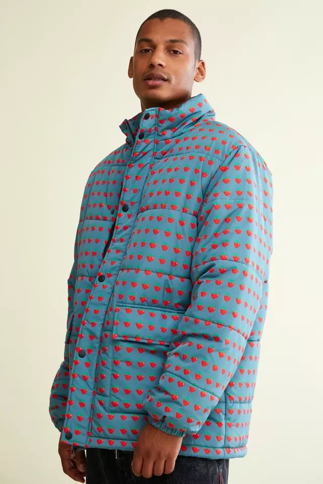 M/SF/T Berry Puffer Jacket | Urban Outfitters (US and RoW)