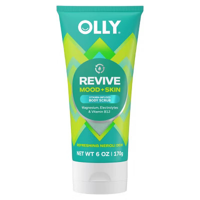 OLLY Revive Mood and Skin Vitamin-Infused Body Scrub - Neroli Dew - 6oz | Target