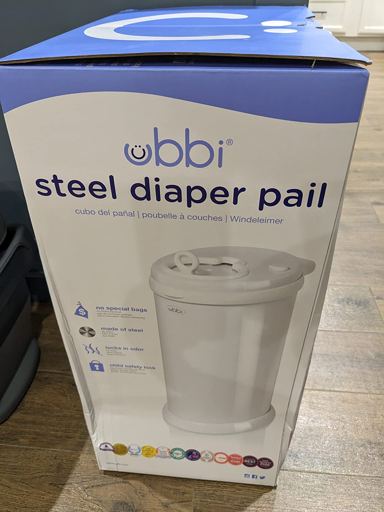 Ubbi Steel Odor Locking, No Special Bag Required Money Saving, Awards-Winning, Modern Design, Reg... | Amazon (US)