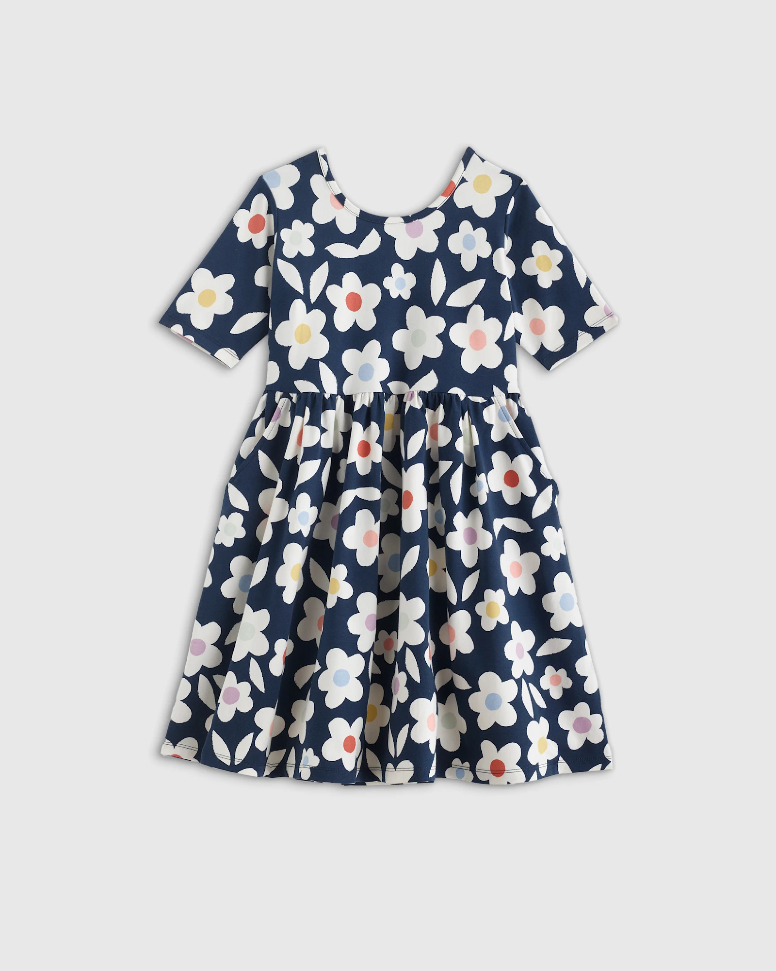 Organic Cotton Skater Dress - Kid Girl | Quince