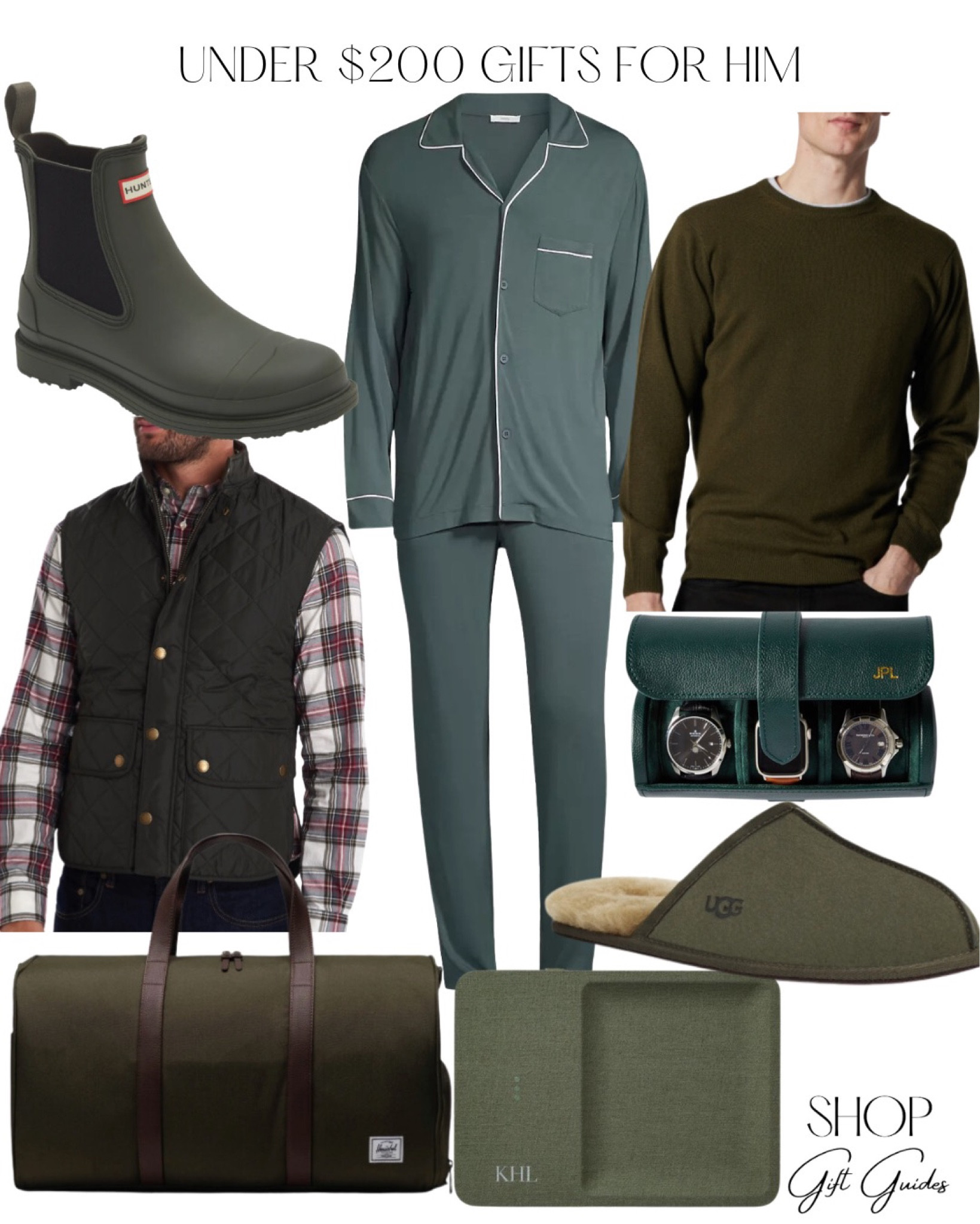 Gifts for him under $200! 

Men’s pajamas, menswear, men’s gift ideas, slippers for men, men’s boots, pajamas and loungewear for men 	•	Men’s Holiday Gifts
	•	Gift Ideas for Him
	•	Affordable Men’s Gifts
	•	Holiday Presents for Men
	•	Christmas Gifts for Men
	•	Men’s Gift Guide
	•	Under $200 Gift Ideas
	•	Budget-Friendly Men’s Gifts
	•	Holiday Shopping for Him
	•	Men’s Fashion and Accessories
	•	Gadget Gifts for Men
	•	Tech Gifts for Him
	•	Men’s Style Presents
	•	Cool Men’s Gifts
	•	Practical Men’s Gift Ideas
	•	Luxury Gifts on a Budget
	•	Trendy Men’s Presents
	•	Personalized Men’s Gifts
	•	Men’s Watches and Accessories
	•	Unique Men’s Holiday Gifts

#LTKmens #LTKHoliday #LTKGiftGuide