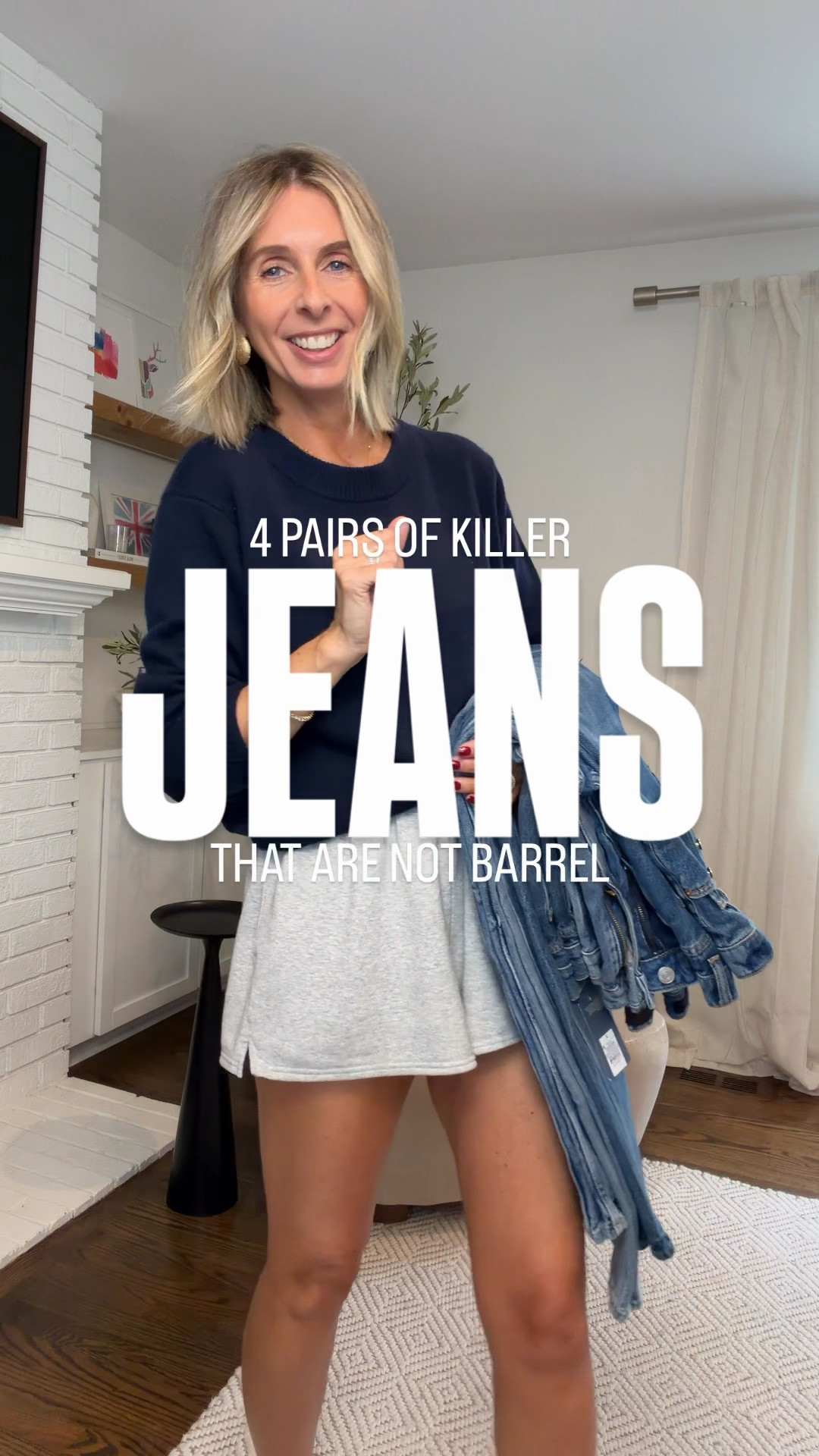 4 pairs of killer jeans for ya!!

ZARA - size 4. run tts.
TARGET - size 2. size down.
AVARA - size 27. size down. 
QUINCE - atlantic blue size 27. size down.
SWEATER - large. 

💙💙💙💙💙💙💙💙💙💙💙


jeans. viral jeans. best jeans. quince jeans. target jeans. zara jeans. target style. quince cashmere.

#LTKgrwm #LTKootd #LTKOver40