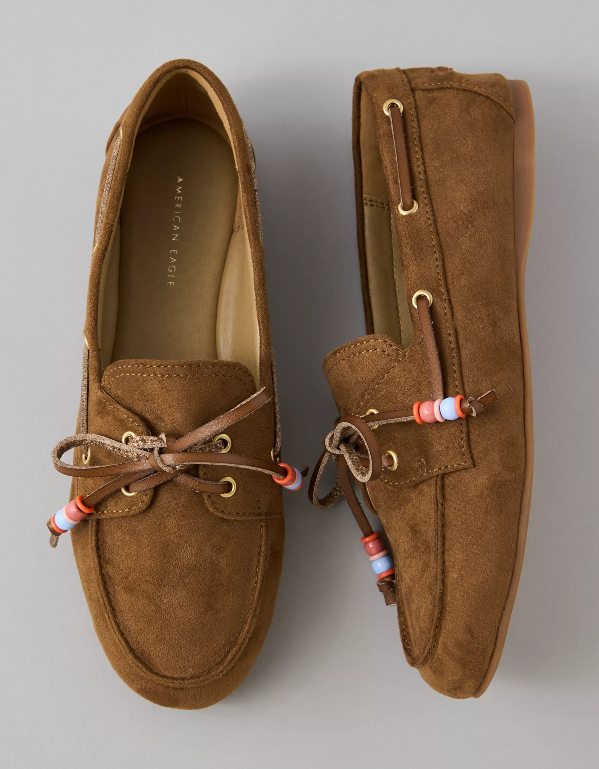 AE Faux Suede Boat Shoe | American Eagle Outfitters (US & CA)