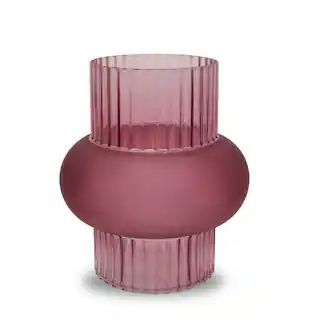 8" Mauve Ribbed Glass Vase by Ashland® | Michaels | Michaels Stores