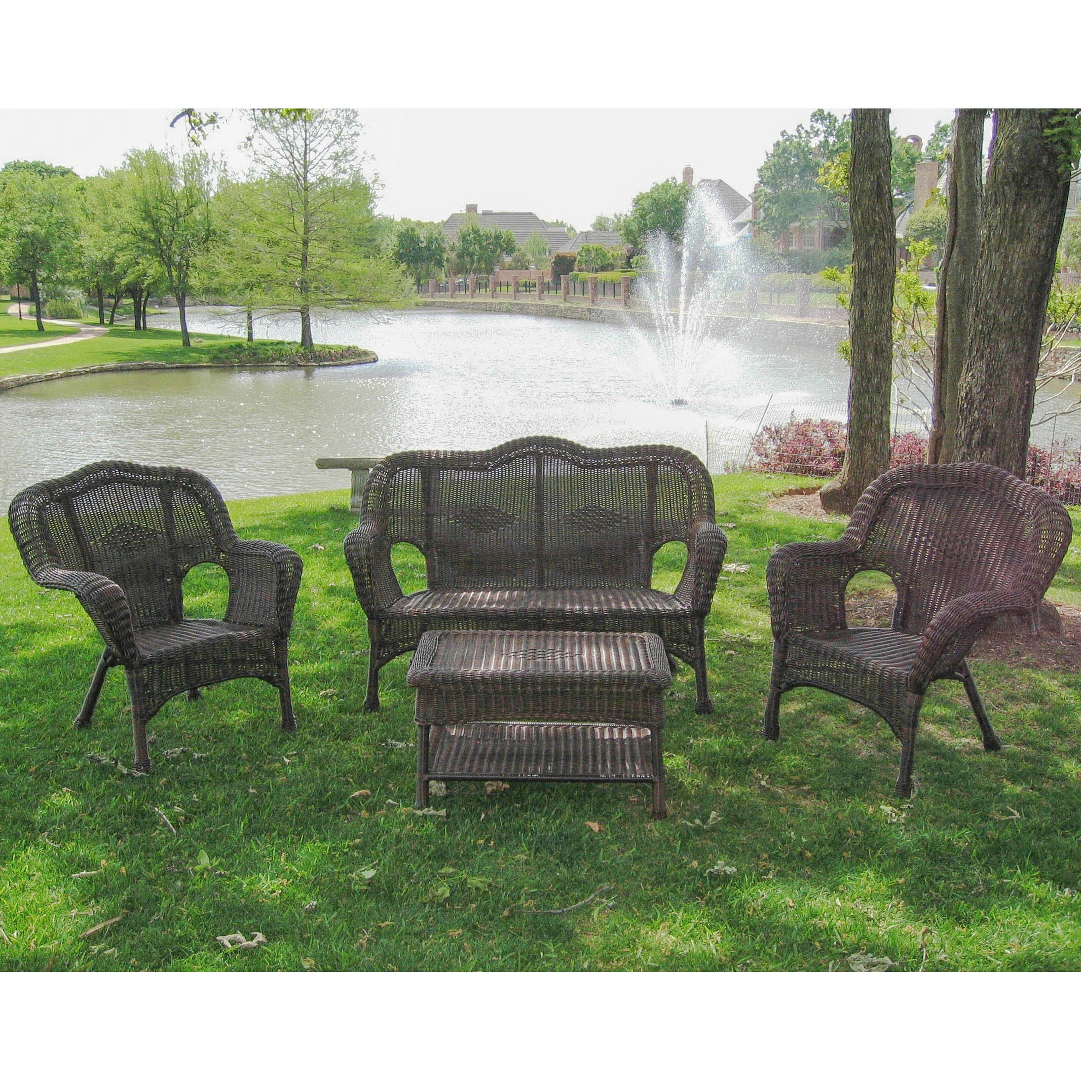 Arved 4 - Person Patio Conversation Set | Wayfair North America