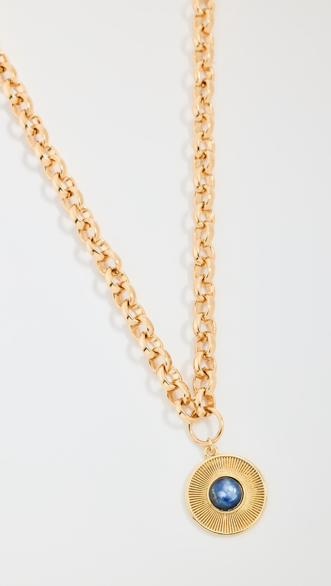 Blue Tiger Eye Sunburst Necklace | Shopbop