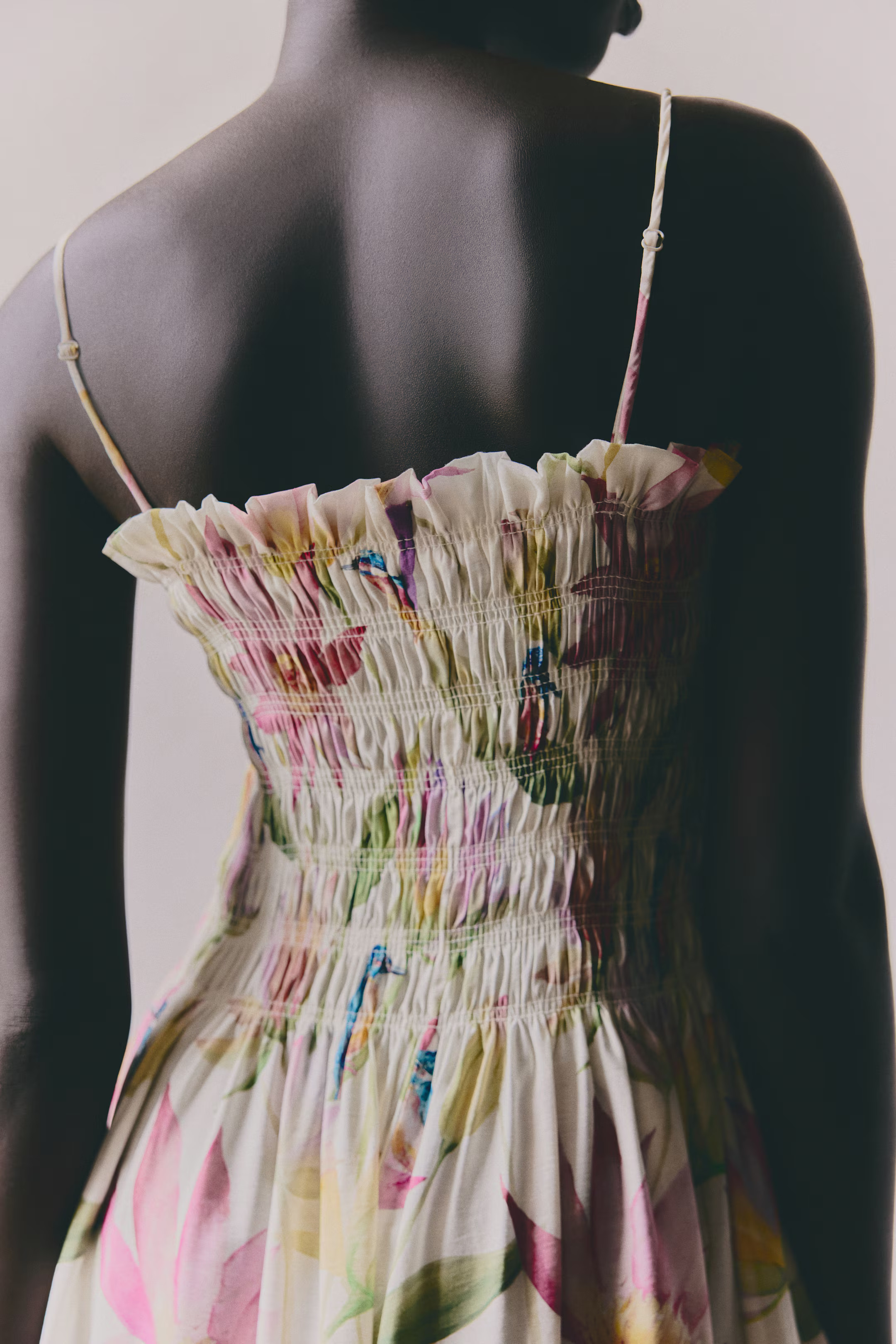 Smocked-bodice strappy dress | H&M (UK, MY, IN, SG, PH, TW, HK)