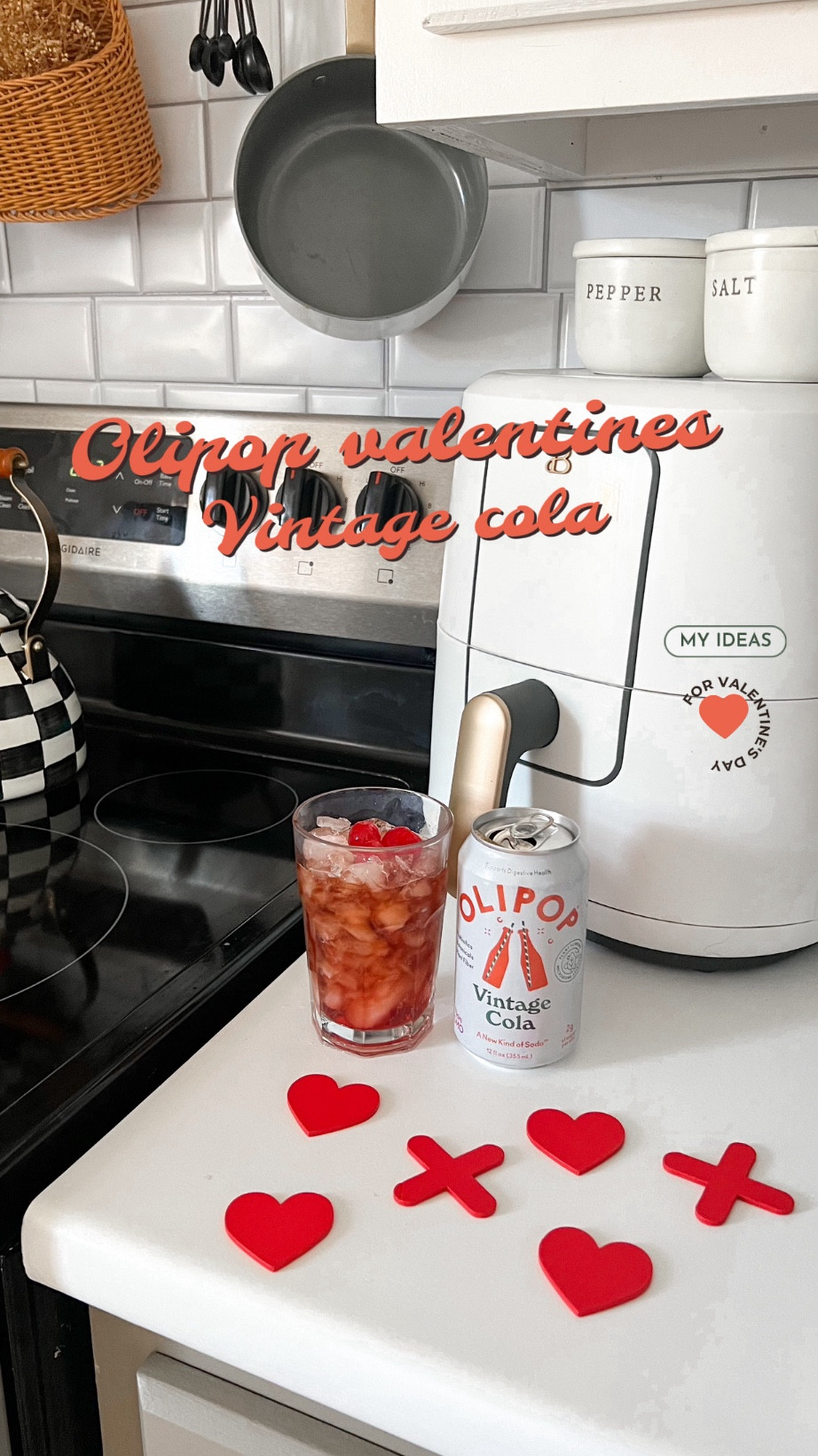 #ad @OLIPOP shop the direct link on my @LTK link in bio #ltk #ltkunder50 
#olipop #classicsoda #vintagecola #valentinesdaydrink 

