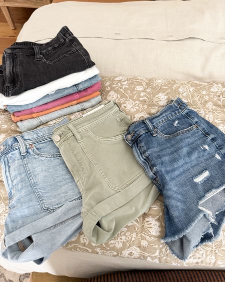 Hands down the best shorts!! Elastic in the back, normal in the front!! I own so many of the aerie and American eagle ones now! I wear a medium on the aerie and 6 in the American eagle. Use code: SPRINGLTK for an extra 25% off! 

#LTKSpringSale #LTKsalealert #LTKover40