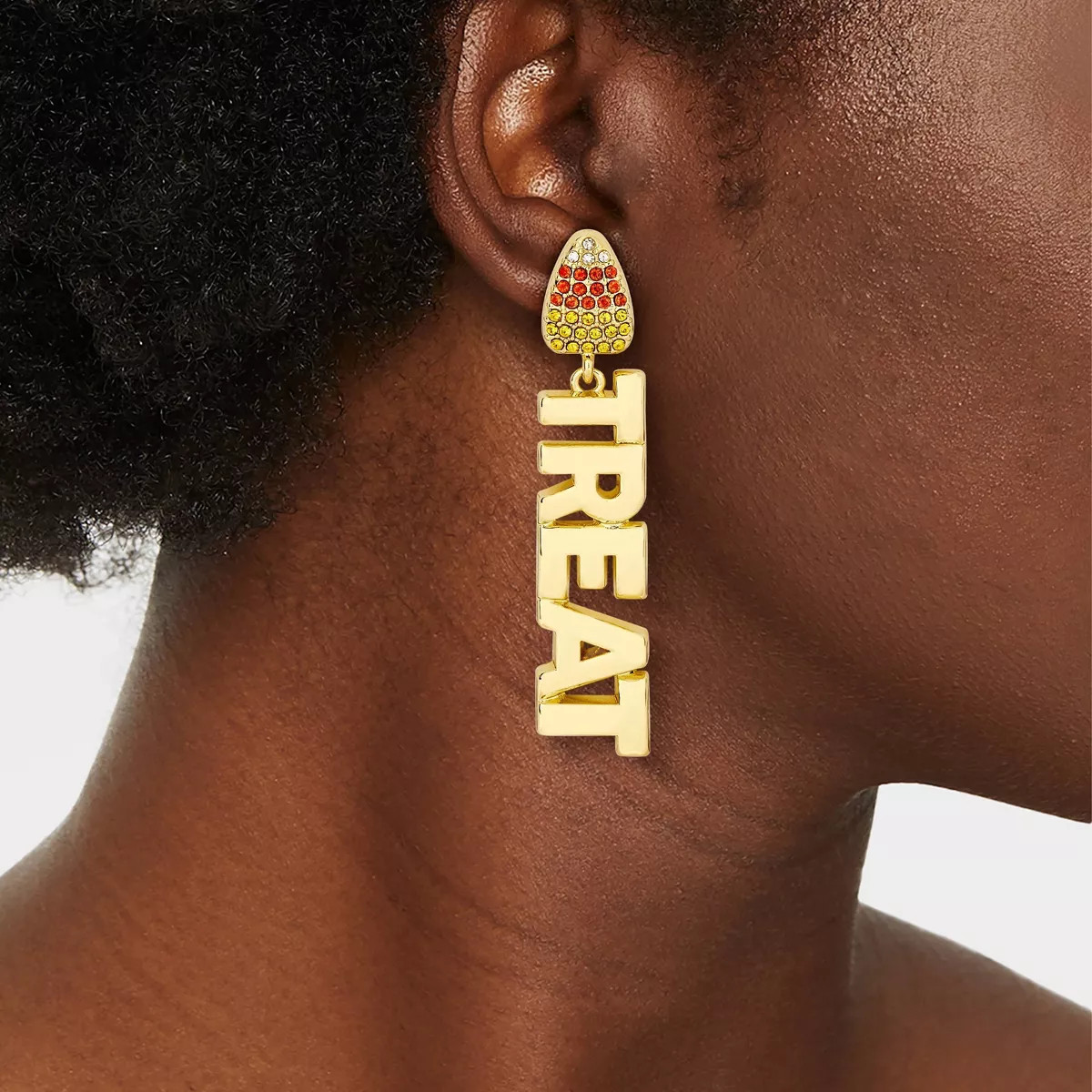 SUGARFIX by BaubleBar Bone-Appetit Earrings - Gold | Target