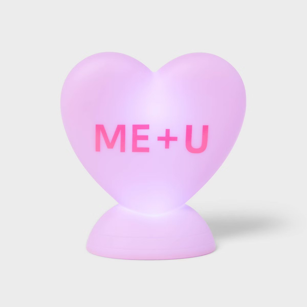 Light Up Valentine's Day Blow Mold Heart - Purple - Spritz™ | Target