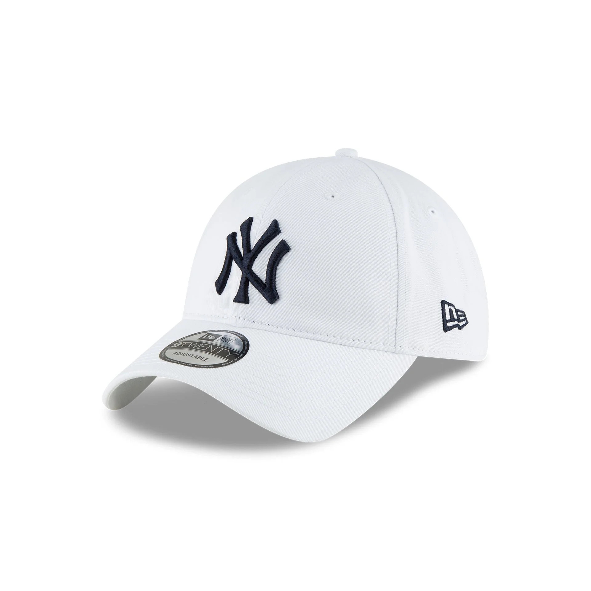 New York Yankees Core Classic White 9TWENTY Adjustable Hat | New Era