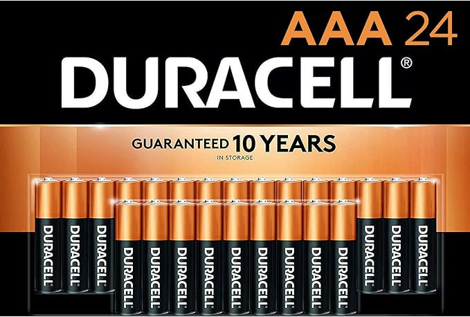 Duracell - CopperTop AAA Alkaline Batteries - Long Lasting, All-Purpose Triple A Battery for Hous... | Amazon (US)