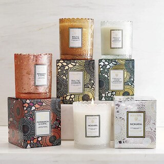 Voluspa Scalloped Candle | Frontgate | Frontgate