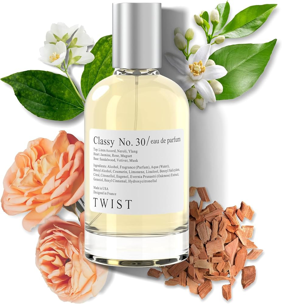 Twist - Classy No. 30 - Eau De Parfum Inspired by Chanel's No. 5, Long-Lasting Perfume For Women,... | Amazon (US)