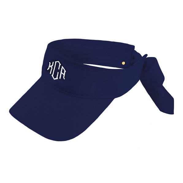 Monogrammed Visor | Marleylilly