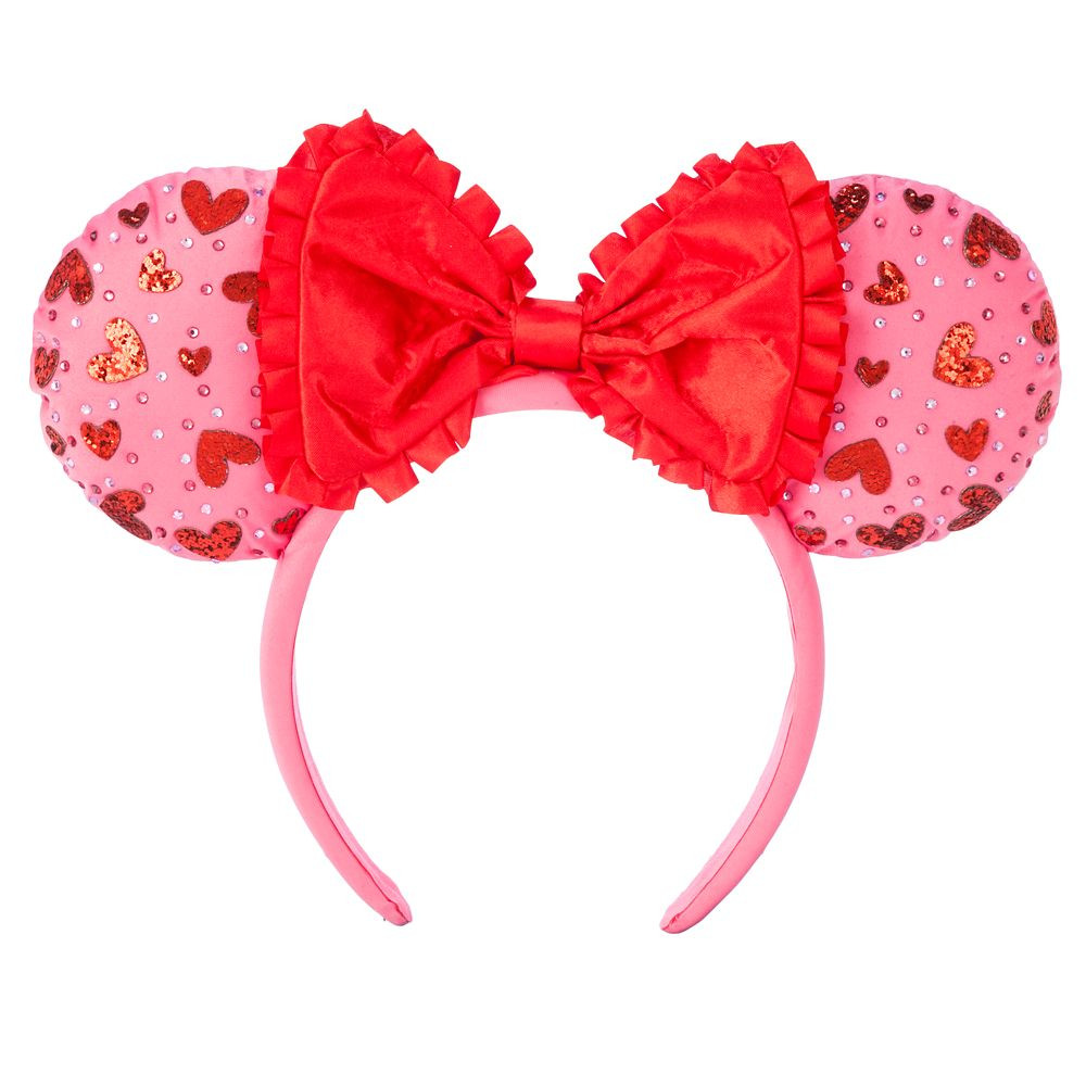 Minnie Mouse Valentine's Day Ear Headband for Adults by BaubleBar | Disney Store