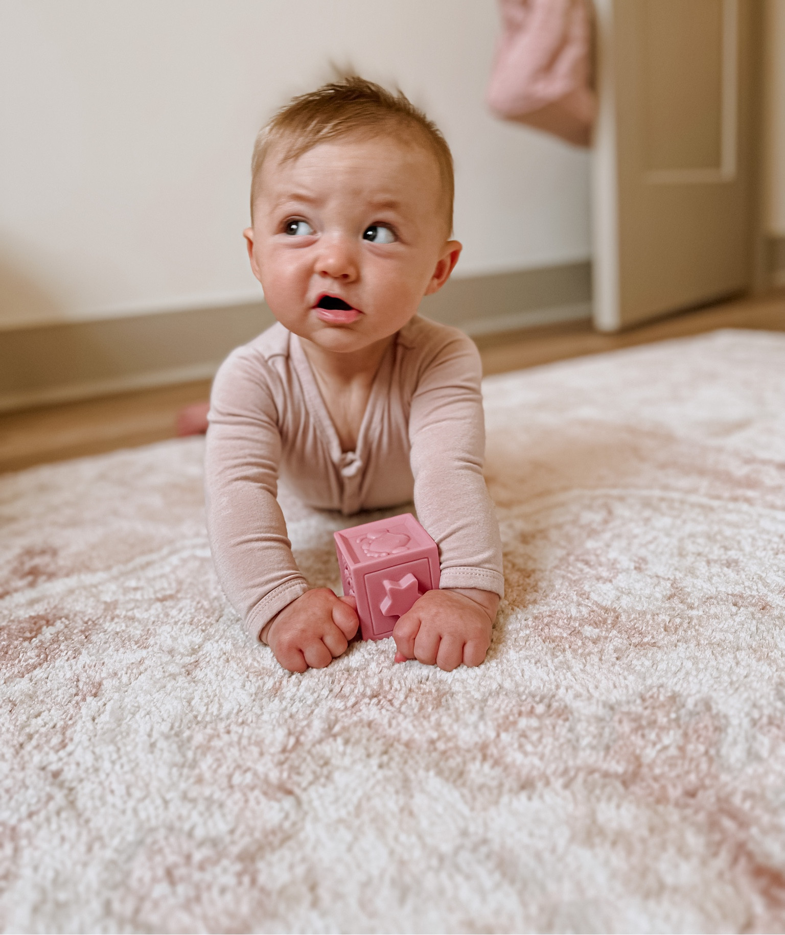 Baby rug baby toy blocks baby pink onsie outfit bamboo 

#LTKbaby #LTKkids #LTKbump