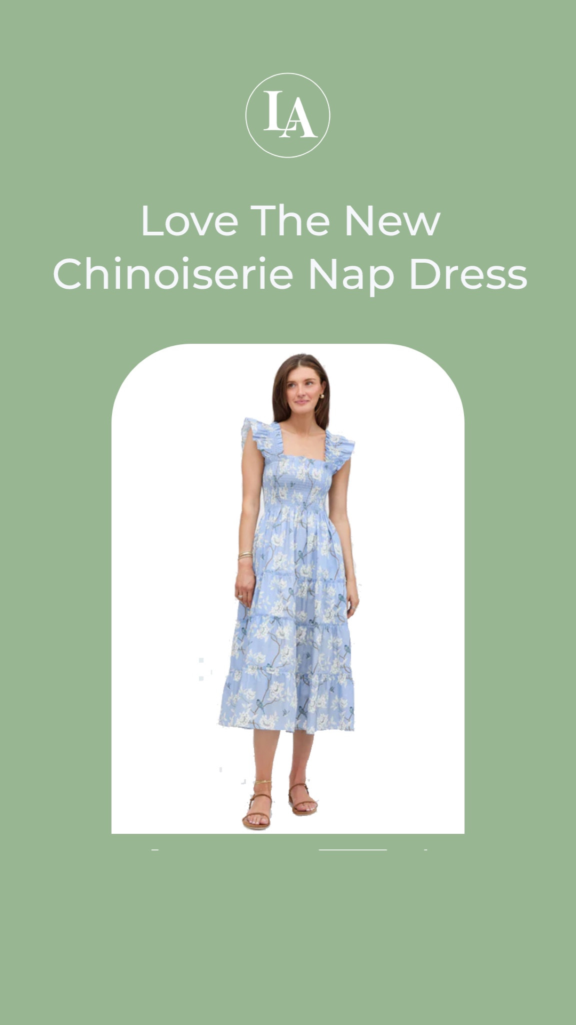 Purchased this as my first nap dress since my friends love it for maternity and post-partum 

The chinoiserie print was too pretty! 

#LTKBump #LTKStyleTip