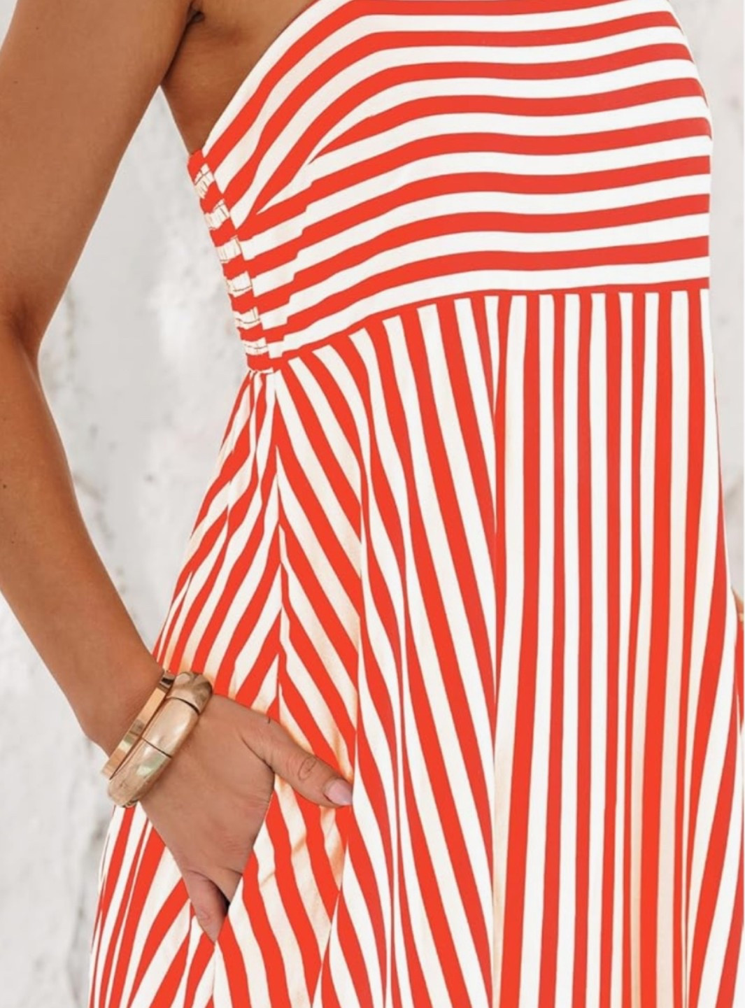 Easy, breezy summer staple. ☀️🤍🍊 This striped maxi dress is perfect for beach days, vacation outfits, summer dinners, brunch, and everyday warm weather wear. The square neckline and flowy fit keep it flattering and effortless.

Grab yours now before your favorite stripe and size are gone. 🧡

#LTKOver40 #LTKWedding #LTKTravel