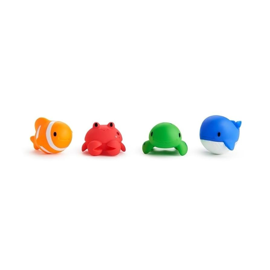 Munchkin® Ocean™ Squirts Baby Bath Toy, 4 pack | Amazon (US)