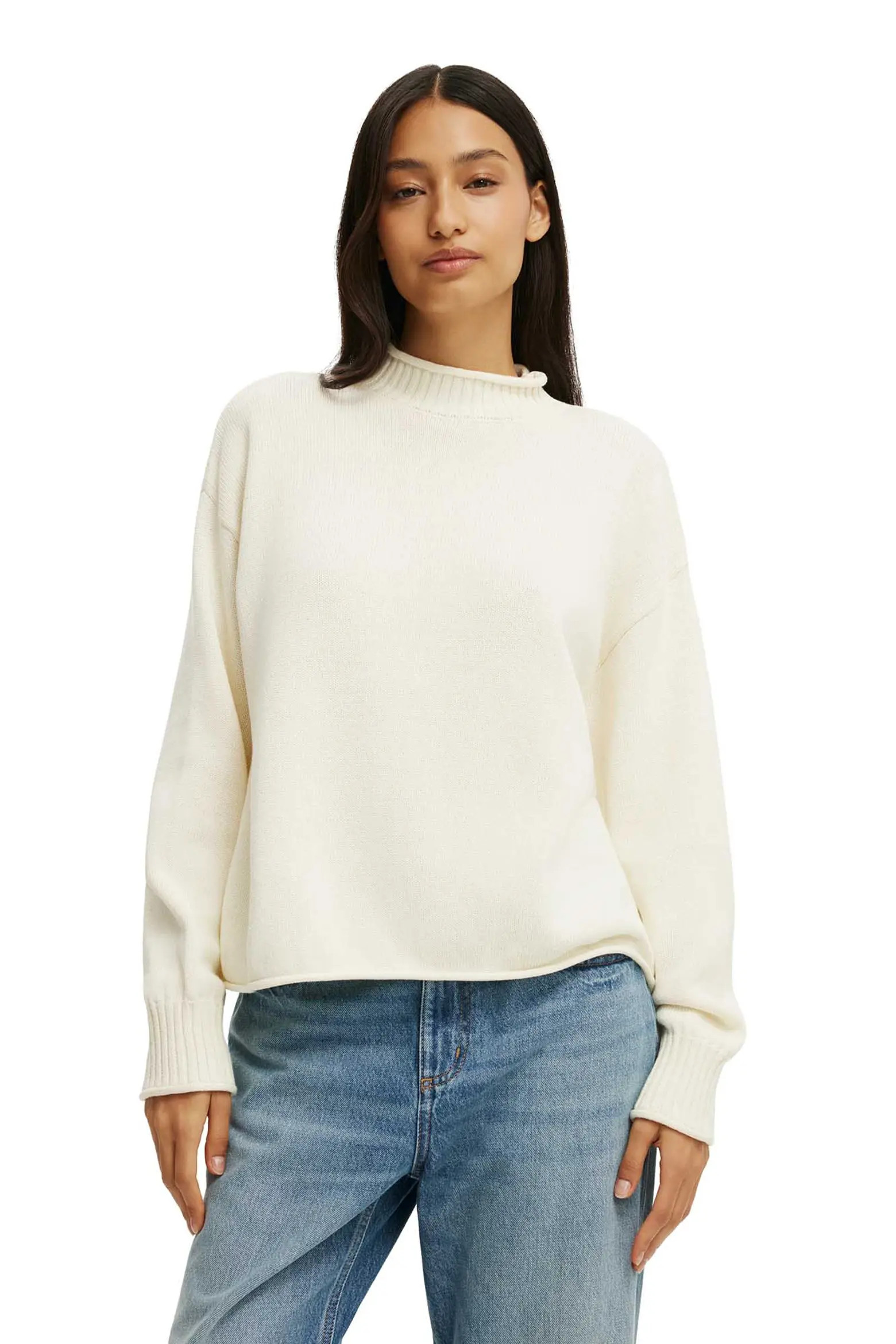 Cotton On Women's Mila Mock Neck Sweater (Women) | Nordstrom | Nordstrom