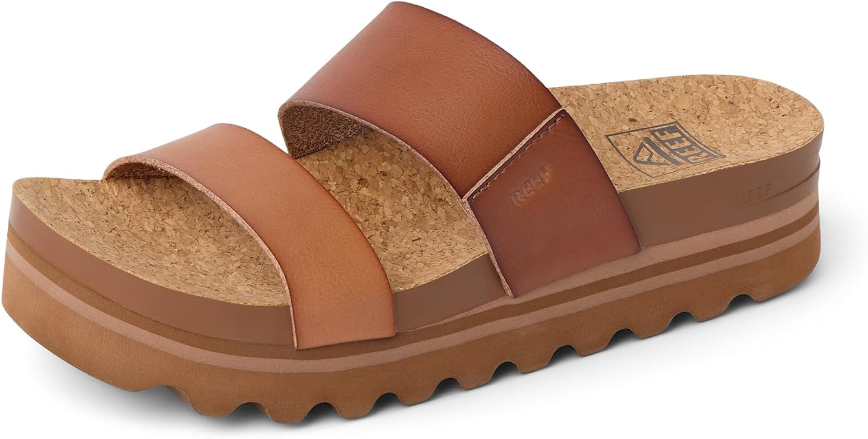 Reef Cushion Vista Hi Womens Platform Fashion Sandal, Arch Support, Ultra Soft Cushion Footbed | Amazon (US)