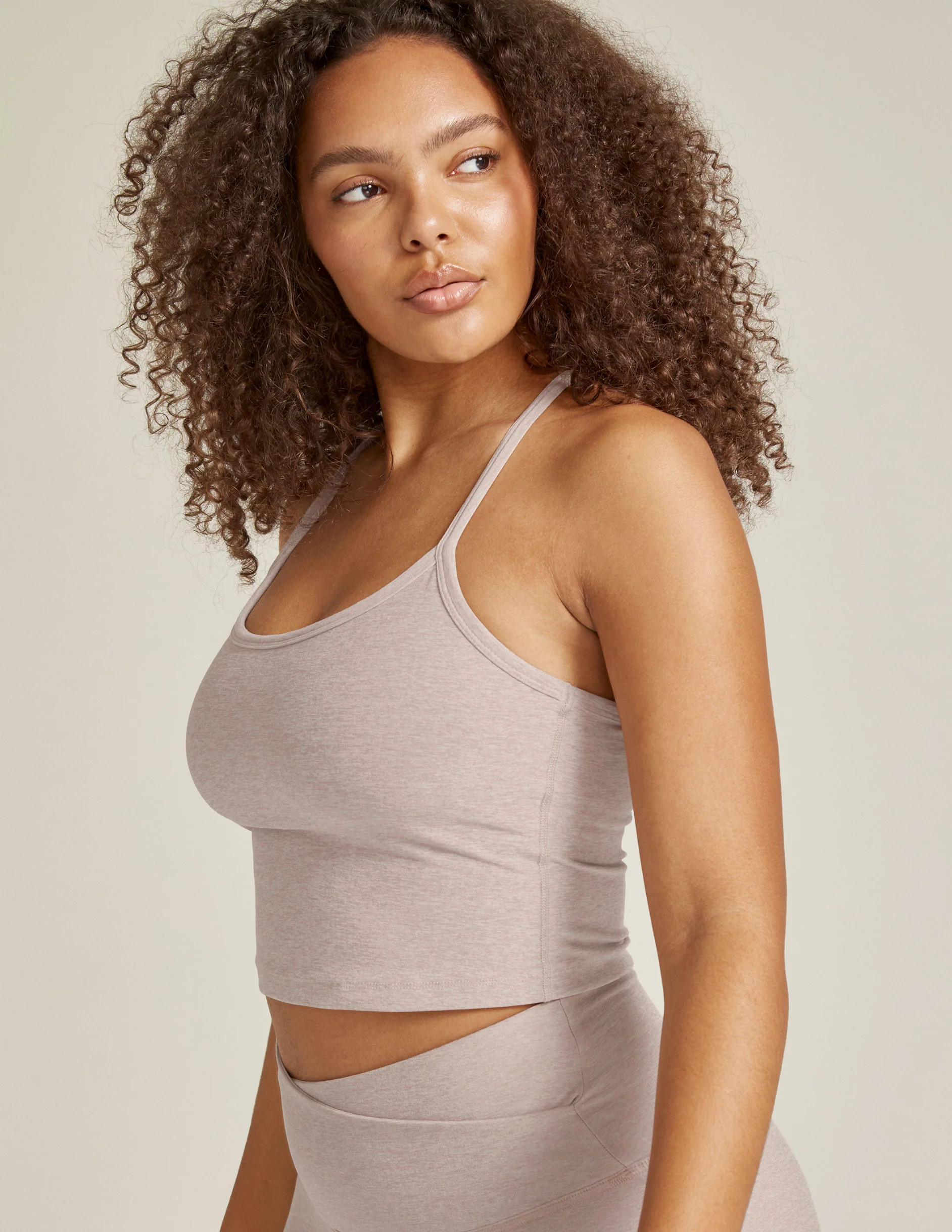 Spacedye Slim Racerback Cropped Tank | Beyond Yoga