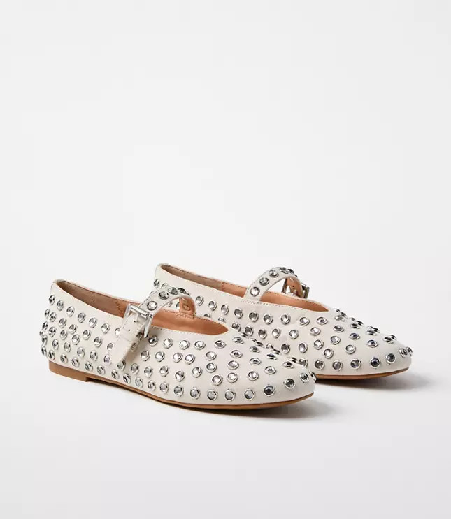 Sparkle Mary Jane Flats | LOFT