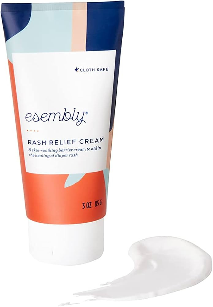 Esembly Rash Relief Cream, Organic and Cloth Friendly Zinc Oxide Barrier Cream, Soothes and Heals... | Amazon (US)