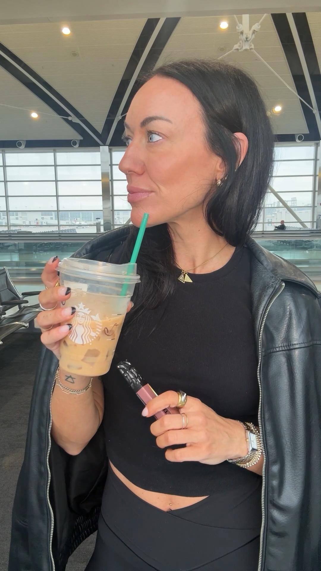 We love an all black airport fit. Comfortable, elevated, functional ✈️

#LTKOver40 #LTKActive #LTKTravel