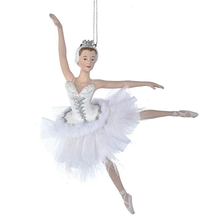 Swan Lake Ballerina Christmas Tree Ornament E0313 New | Amazon (US)