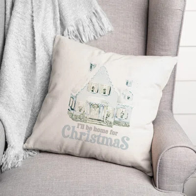 Home For Christmas Throw Pillow | Wayfair North America