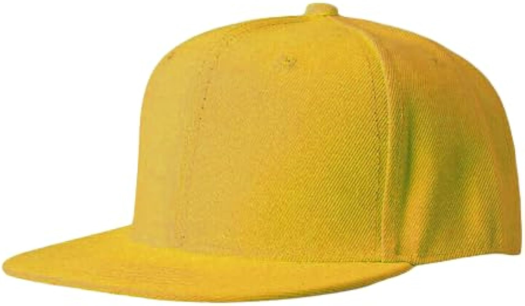 Boolavard Classic Snapback Hat Cap Hip Hop Style Flat Bill Blank Solid Color Adjustable Size | Amazon (US)